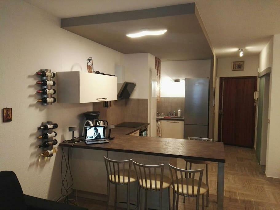 Bel Appartement Les Pieds Dans L'Eau Villeneuve-Loubet Exterior foto